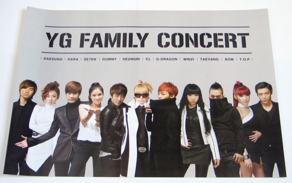 2010 YG FAMILY Concert Making Book